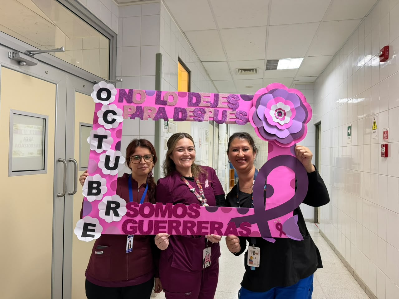 Hospital de Santa Cruz promueve la prevención y detección temprana del cáncer de mama